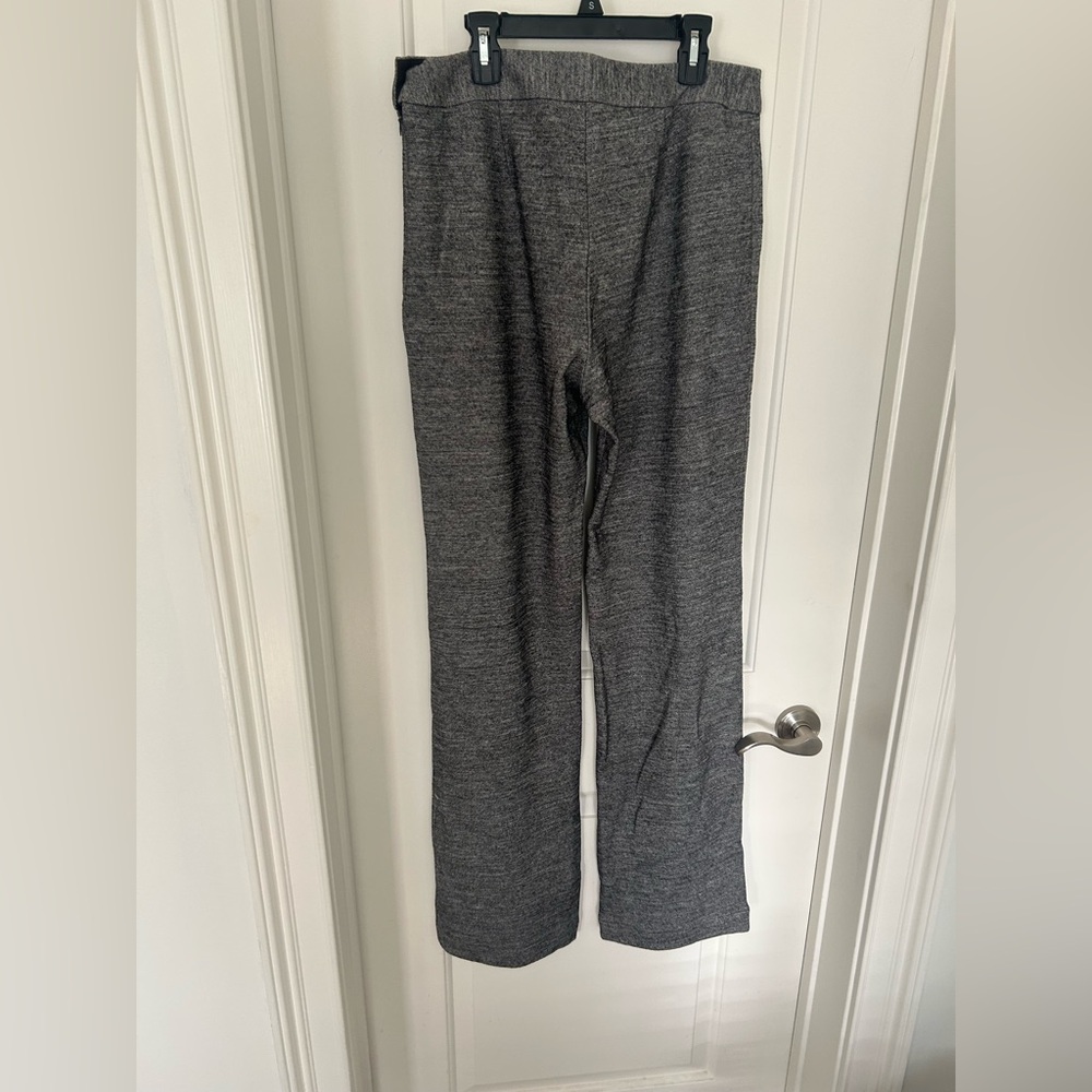 Ryan Roberts Women’s Gray Trousers Wool/Cotton W/ Side Zip & Button Size 12 - Picture 3 of 5